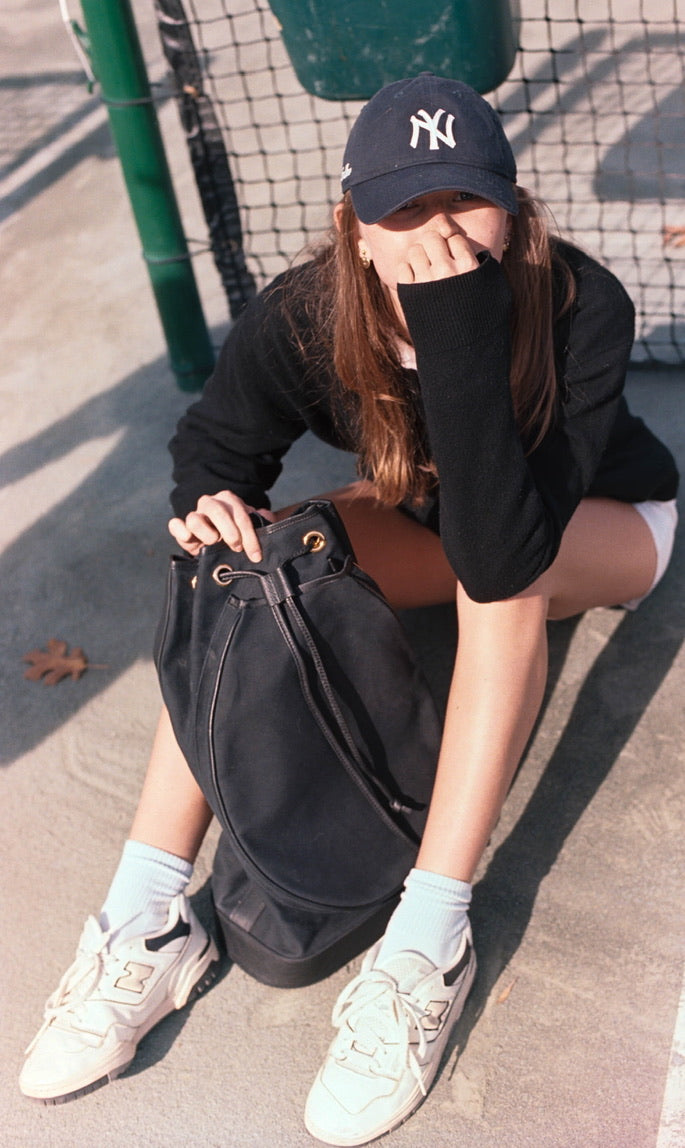 The Lily Bag: Black Denim