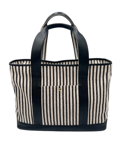 The Freddy: Black/White Stripes