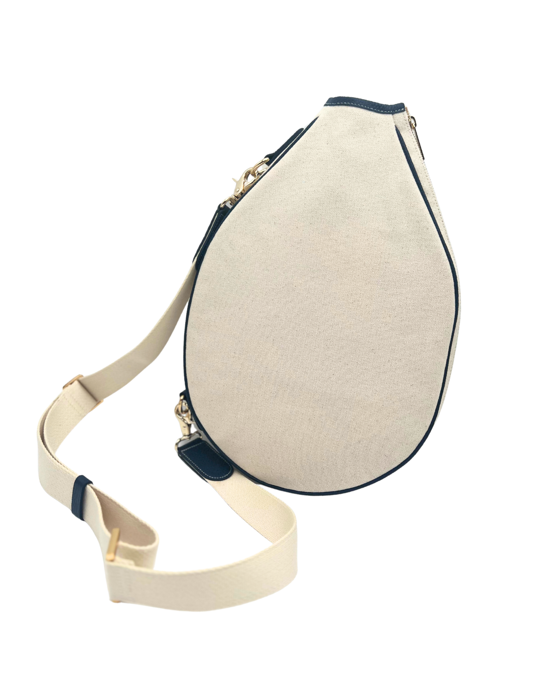 The Tutu: Canvas/Navy Leather