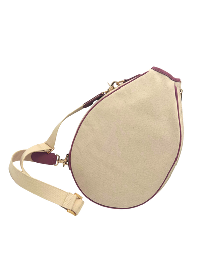 The Tutu: Canvas/Pink Leather