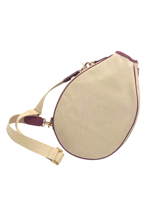 The Tutu: Canvas/Pink Leather