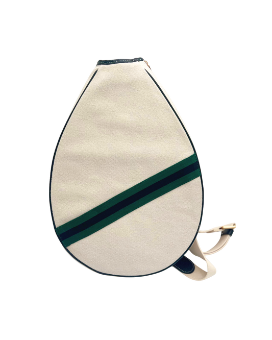 The Tutu: Navy and Green Stripe