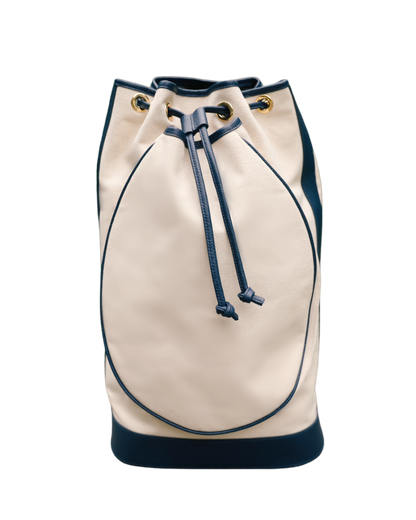 The Lily Bag: Canvas and Navy