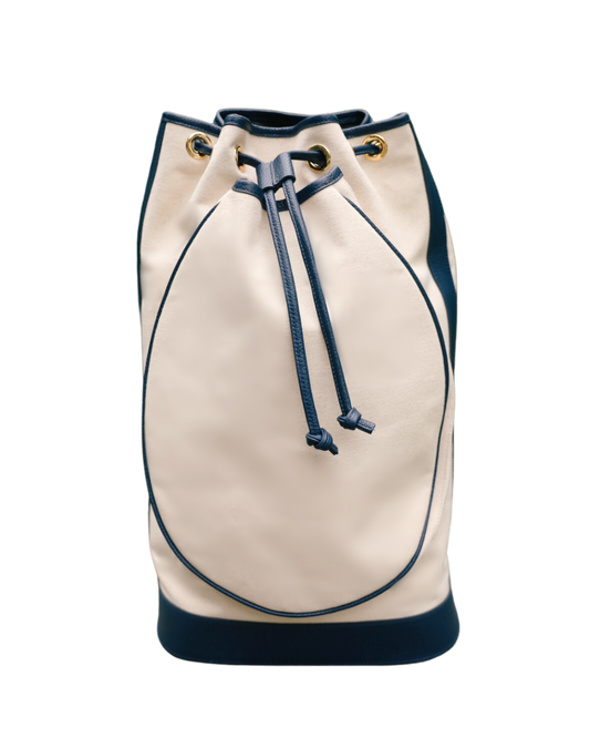 The Lily Bag: Canvas and Navy