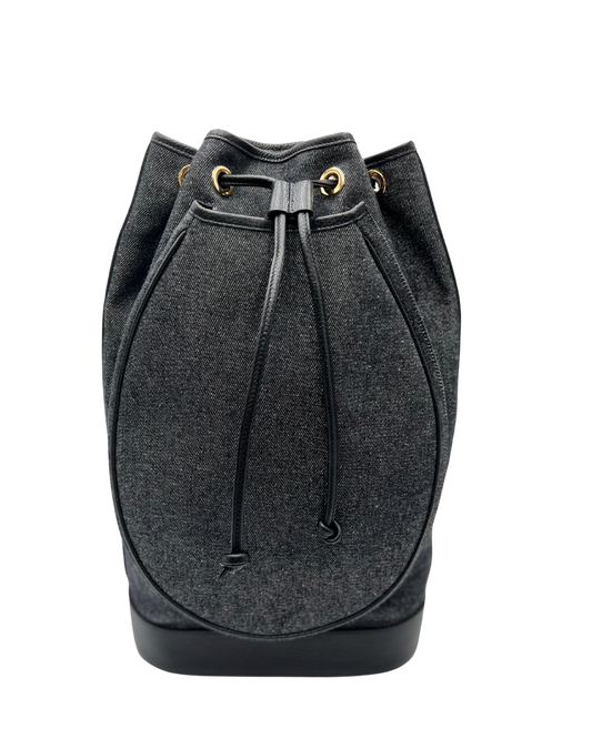 The Lily Bag: Black Denim