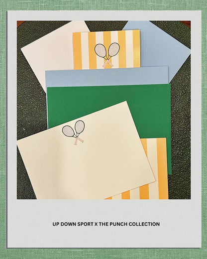 Tennis Stationary Set Stripes