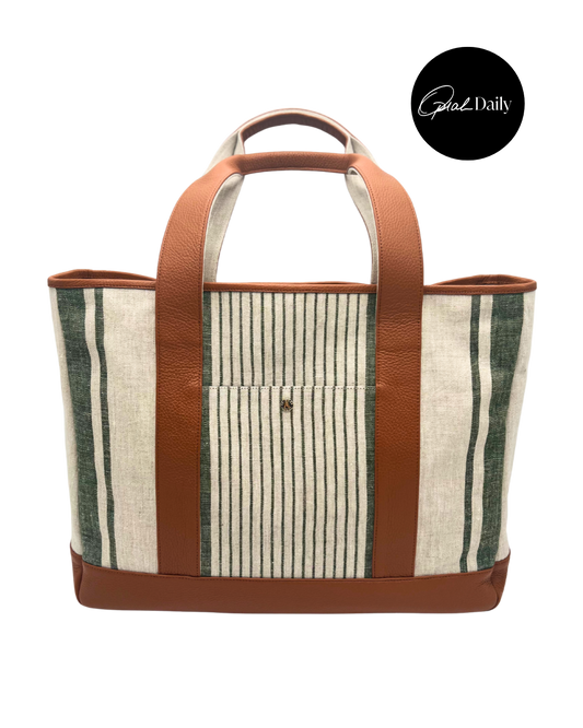 The Freddy: Sage Stripe