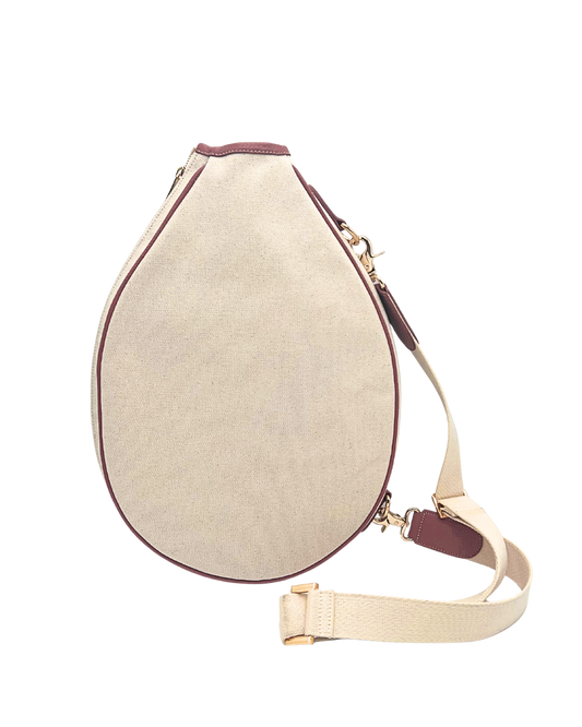 The Tutu: Canvas/Pink Leather