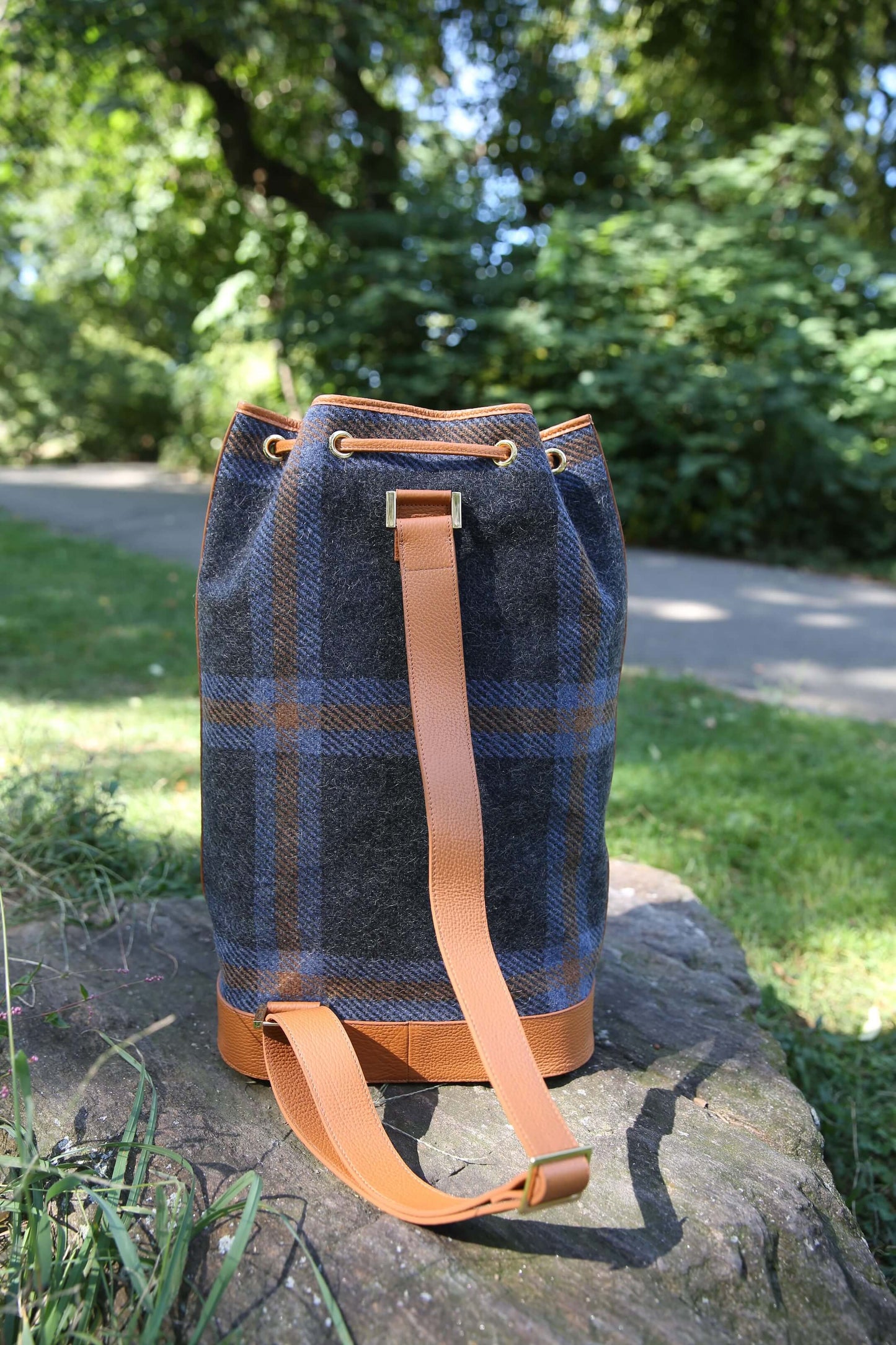 The Lily Bag: Plaid Wool